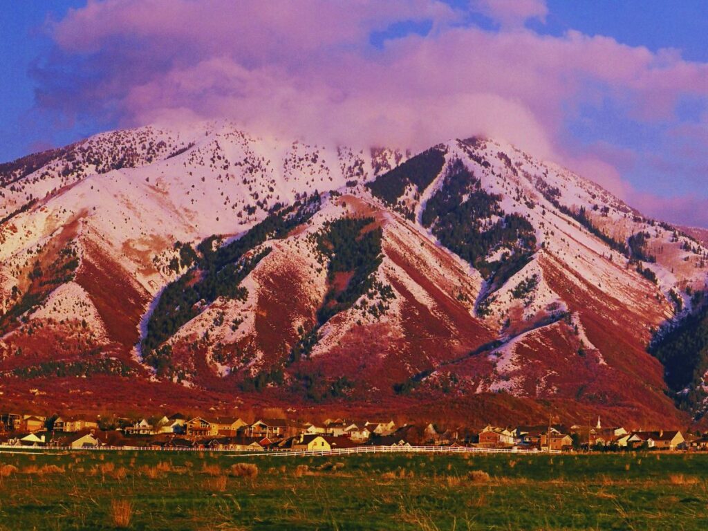 A panoramic image of Elk Ridge, Elk Ridge, UT