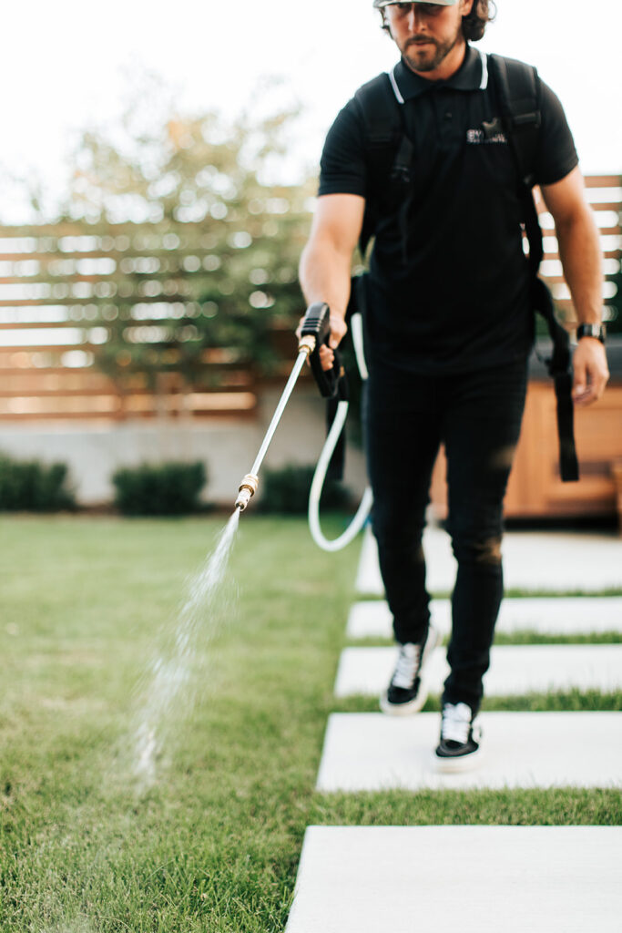 Eco-friendly lawn care services in Orem, UT, for year-round lawn maintenance